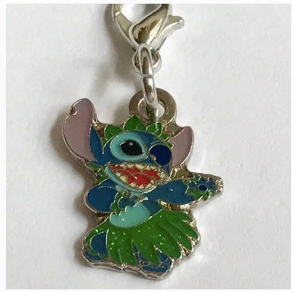 Disney Lilo & Stitch Charm Clip-On RARE Retired Aulani Hawaii Resort Zipper Pull - Picture 5 of 12
